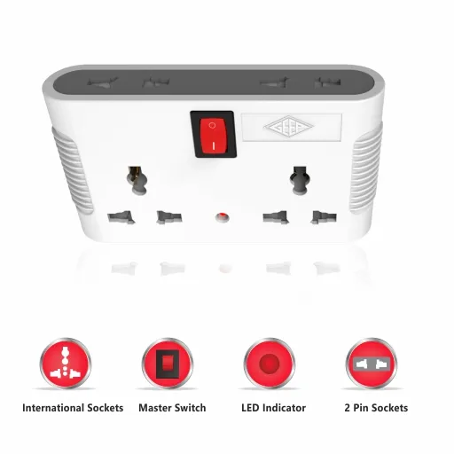 Geep 4 Way Multi Plug