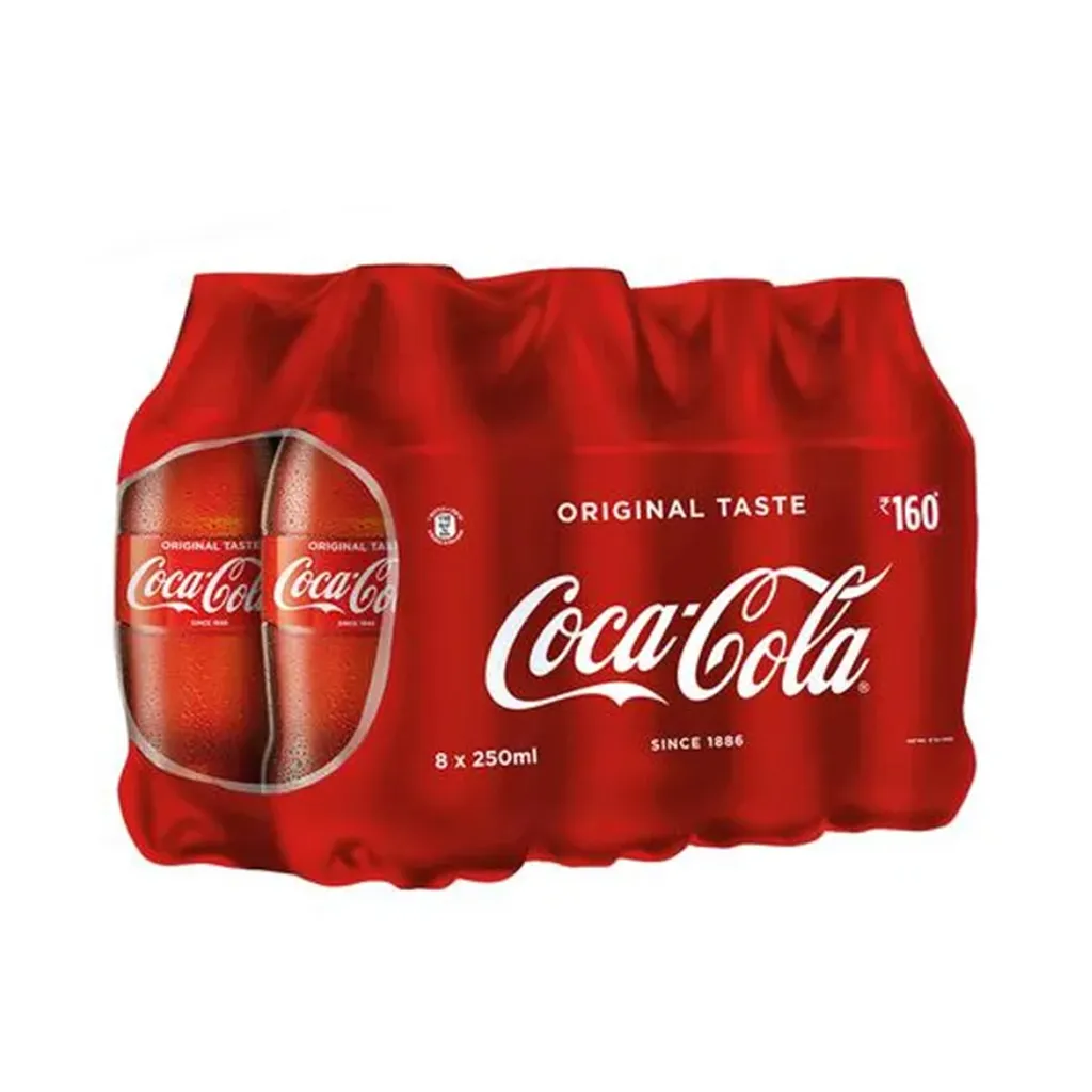 Coca Cola Soft Drink (Pack of 8)