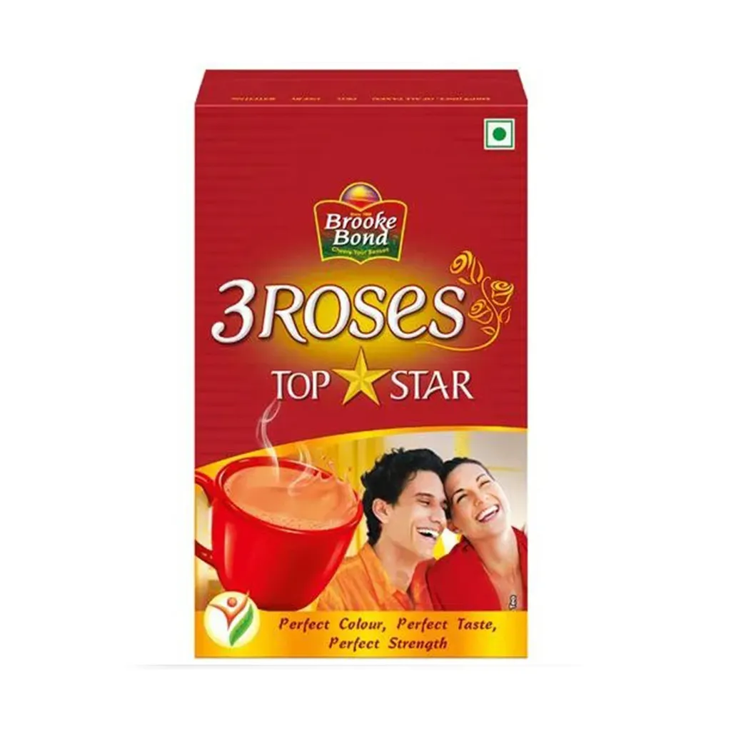Brooke Bond 3 Roses Top Star Tea
