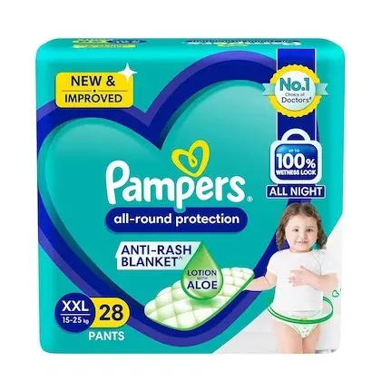 Pampers All-Round Protection Diapers Pants XXL - 15-22 Kg