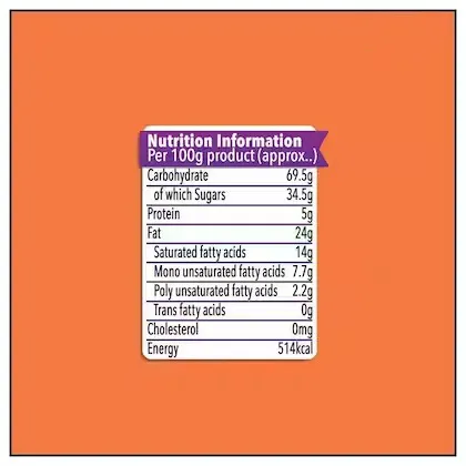 Britannia Treat O'som Orange Cream Biscuits 2