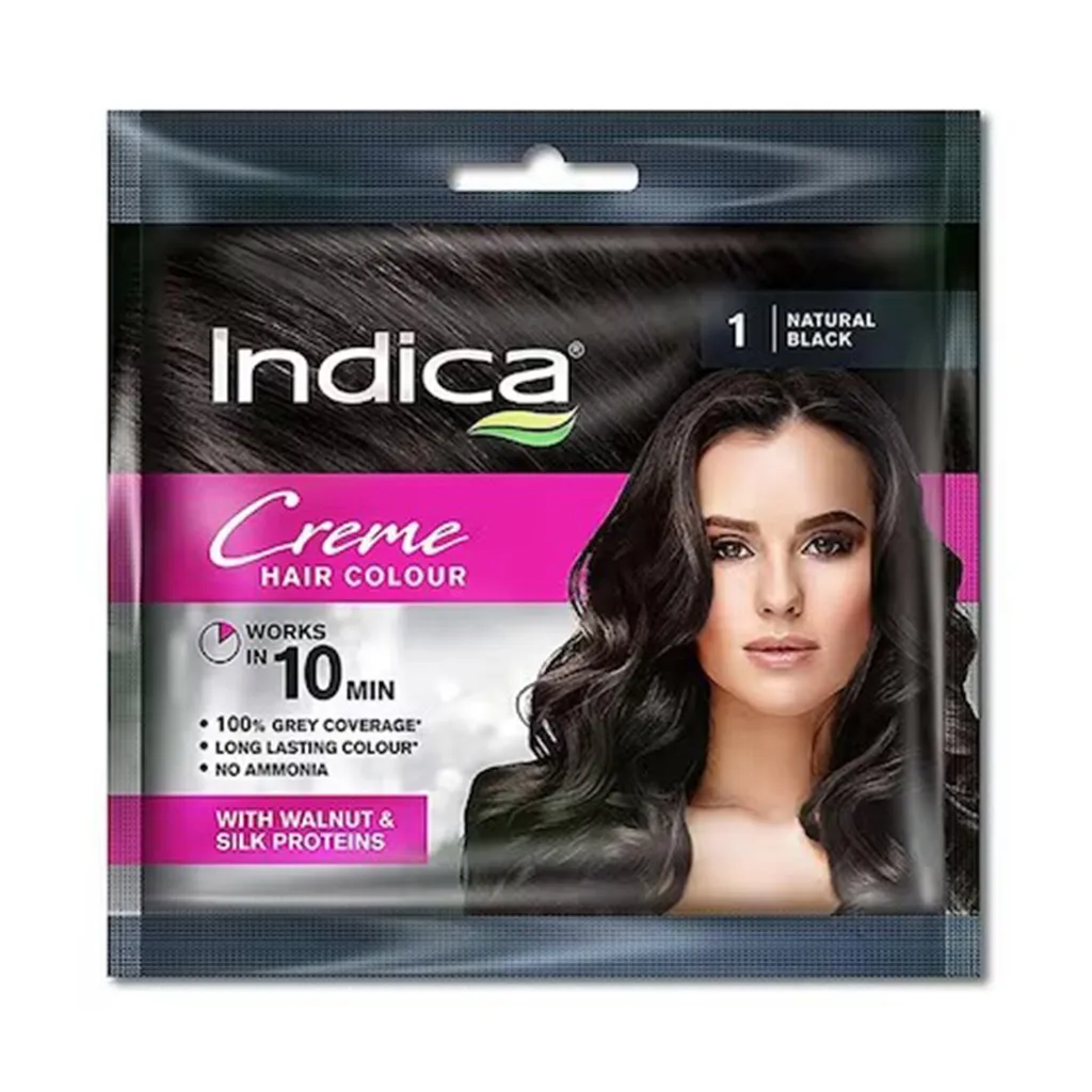 Indica Creme Natural Black Hair Colour