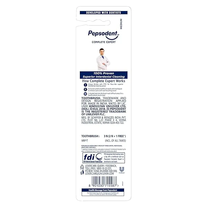 Pepsodent Gum Care Soft Toothbrush - Buy 2 Get 1 Free 2