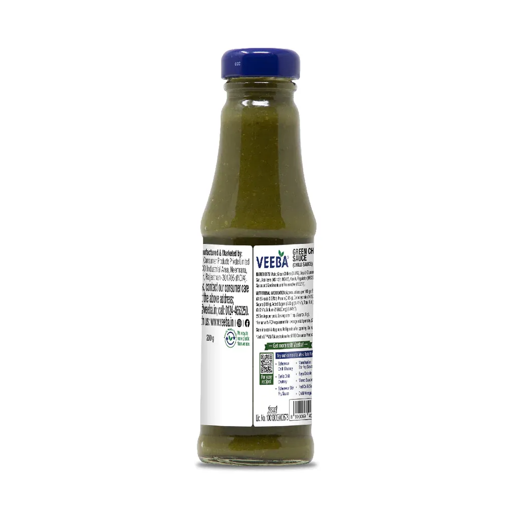 Veeba Green Chilli Sauce 1