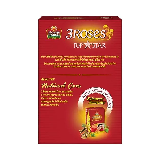 Brooke Bond 3 Roses Top Star Tea 3