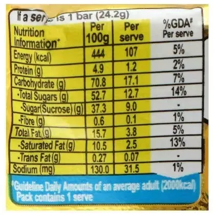 Nestle Bar One Chocolate 3