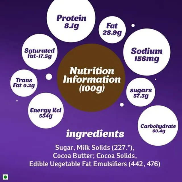 Cadbury Dairy Milk Chocolate Bar 3