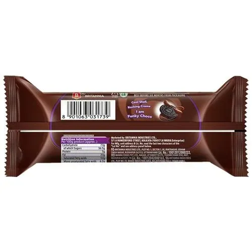 Britannia Treat Chocolate Cream Biscuits 1