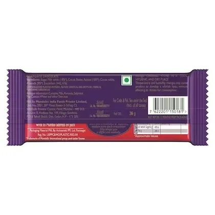 Cadbury Fruit & Nut Chocolate Bar 1