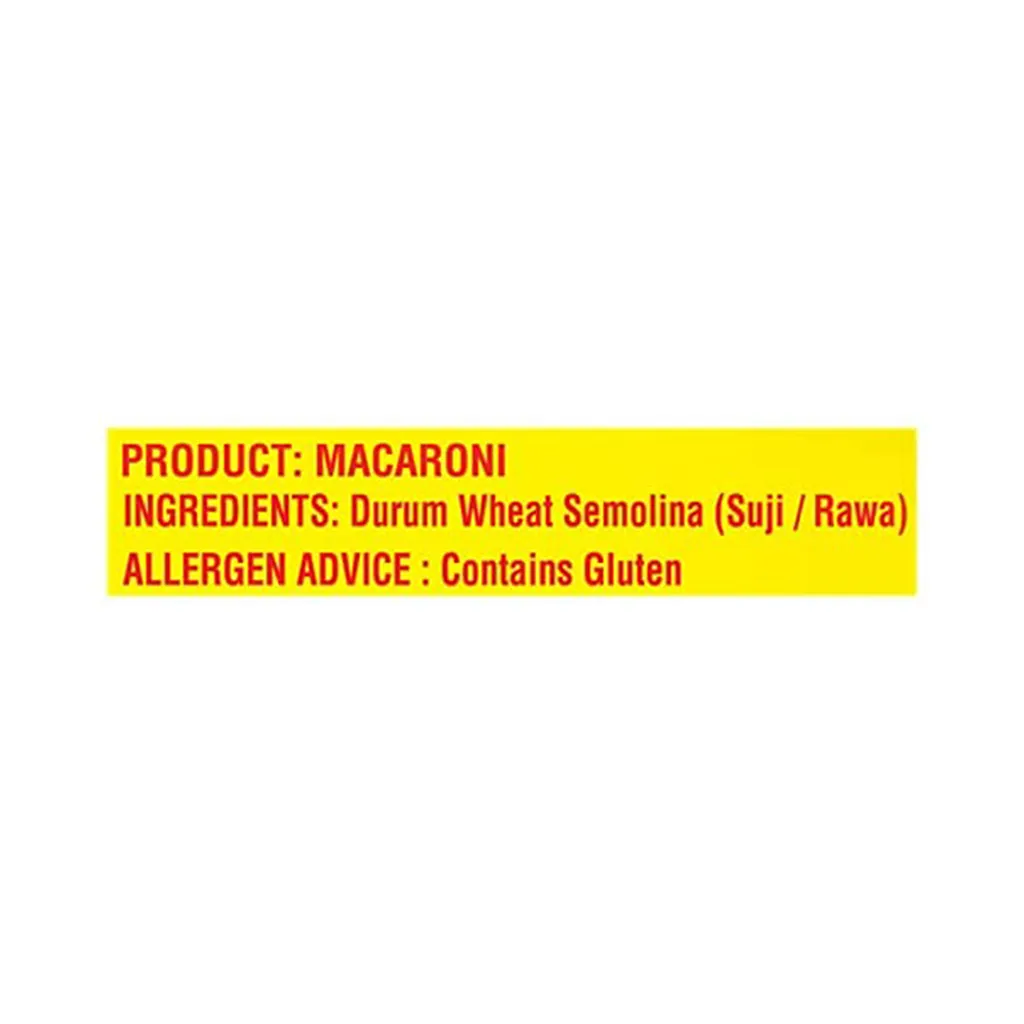 Bambino Macaroni Elbow Pasta 2