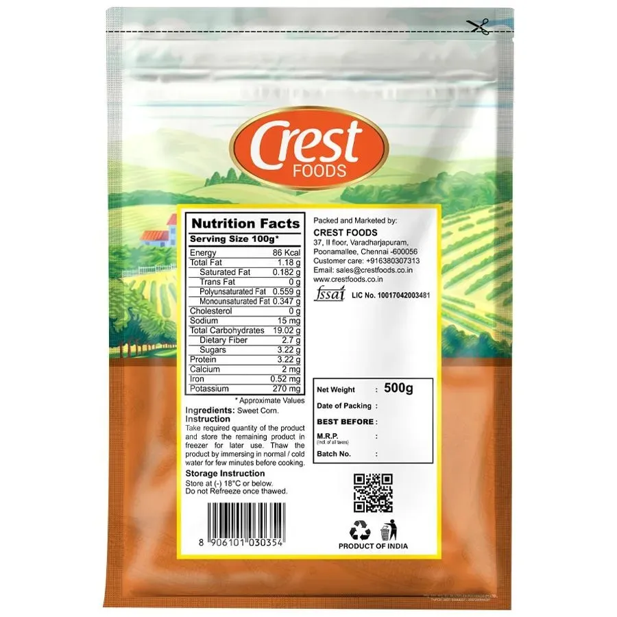 Crest Foods Frozen Sweet Corn 2