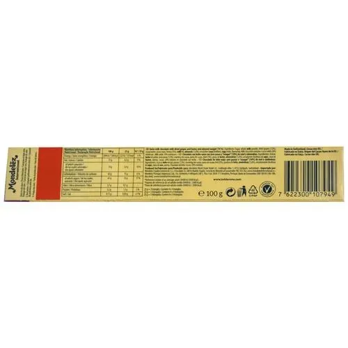Toblerone Tone Fruit & Nut Chocolate 1