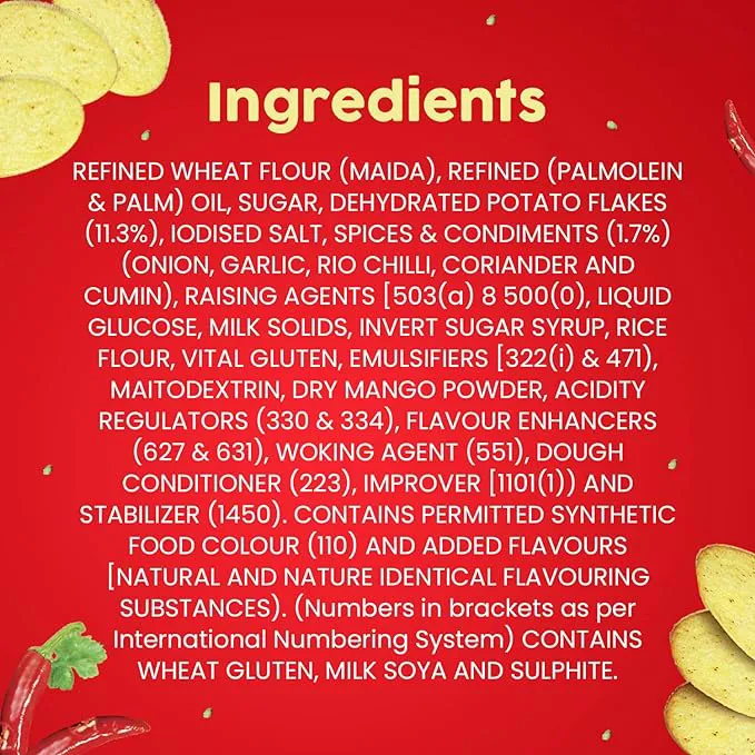 Britannia 50-50 Potazos Masti Masala Spicy Crisps Biscuits 2