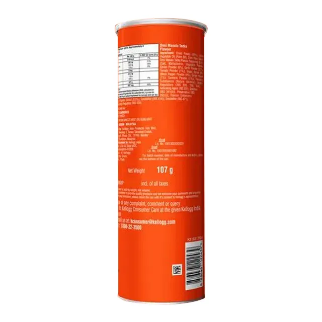 Pringles Desi Masala Tadka Flavoured Potato Chips 1