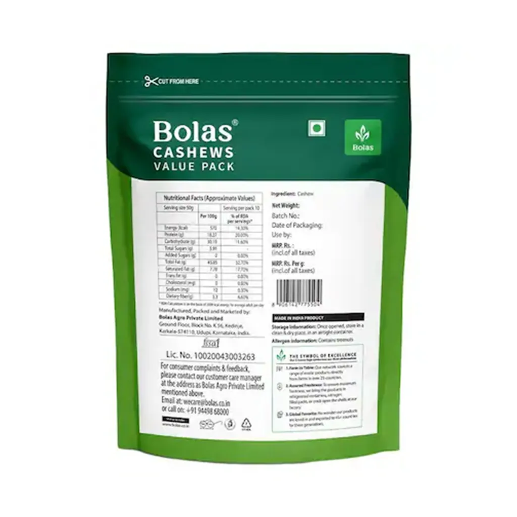 Bolas Cashews Value Pack 1
