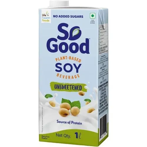 So Good Soy Milky Unsweetened Protein + Soy Milk 2