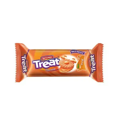 Britannia Treat O'som Orange Cream Biscuits