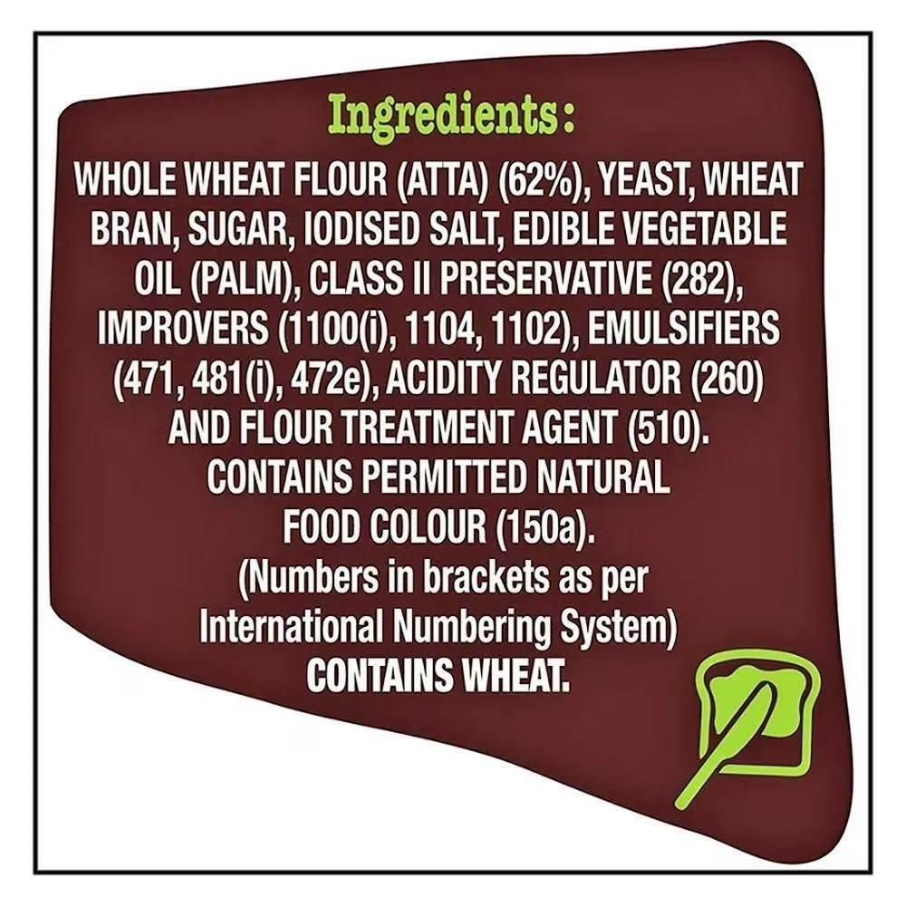 Britannia Whole Wheat Bread 3