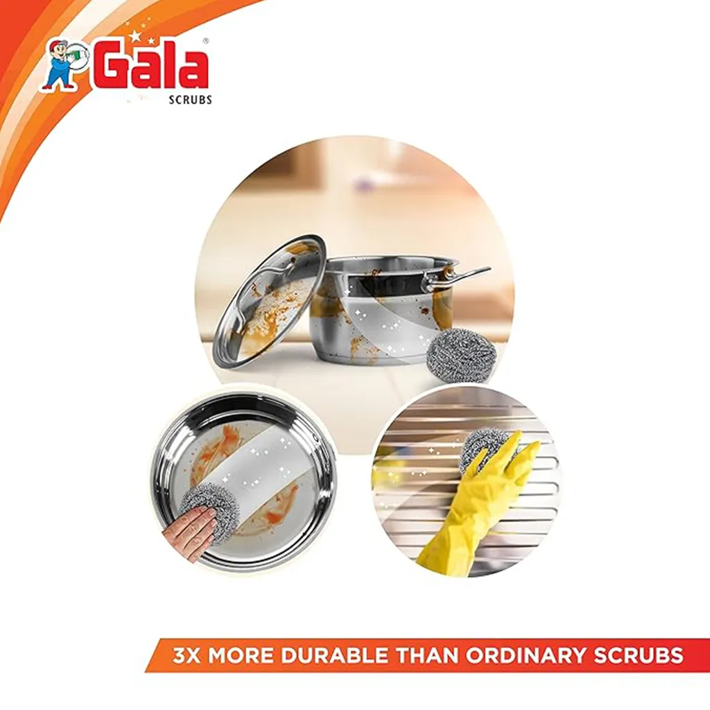 Gala Swash Card 20 Steel Scrubber 1