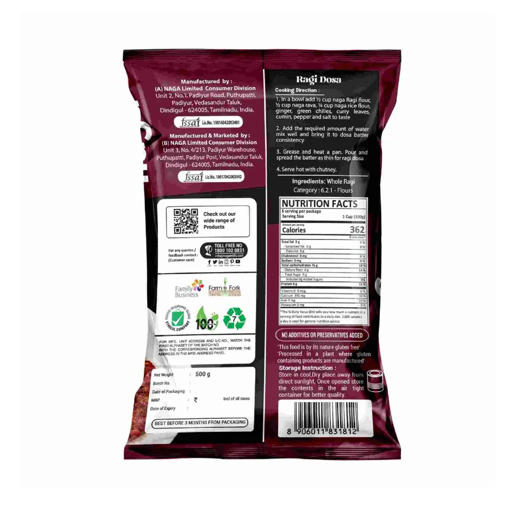 Naga Ragi Flour 1