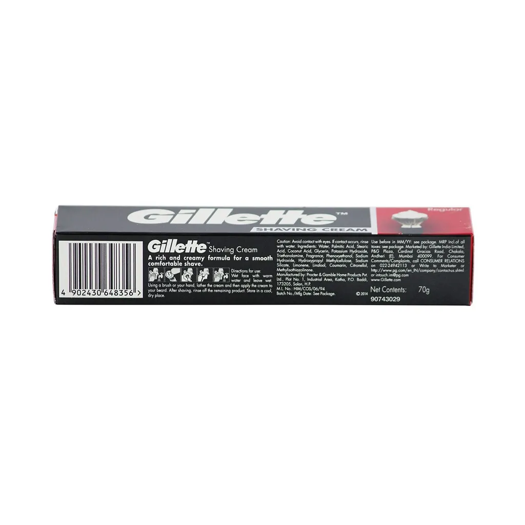 Gillette Regular Shaving Cream 1
