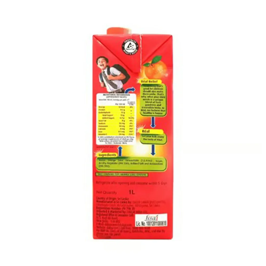 Real Fruit Juice - Orange 1