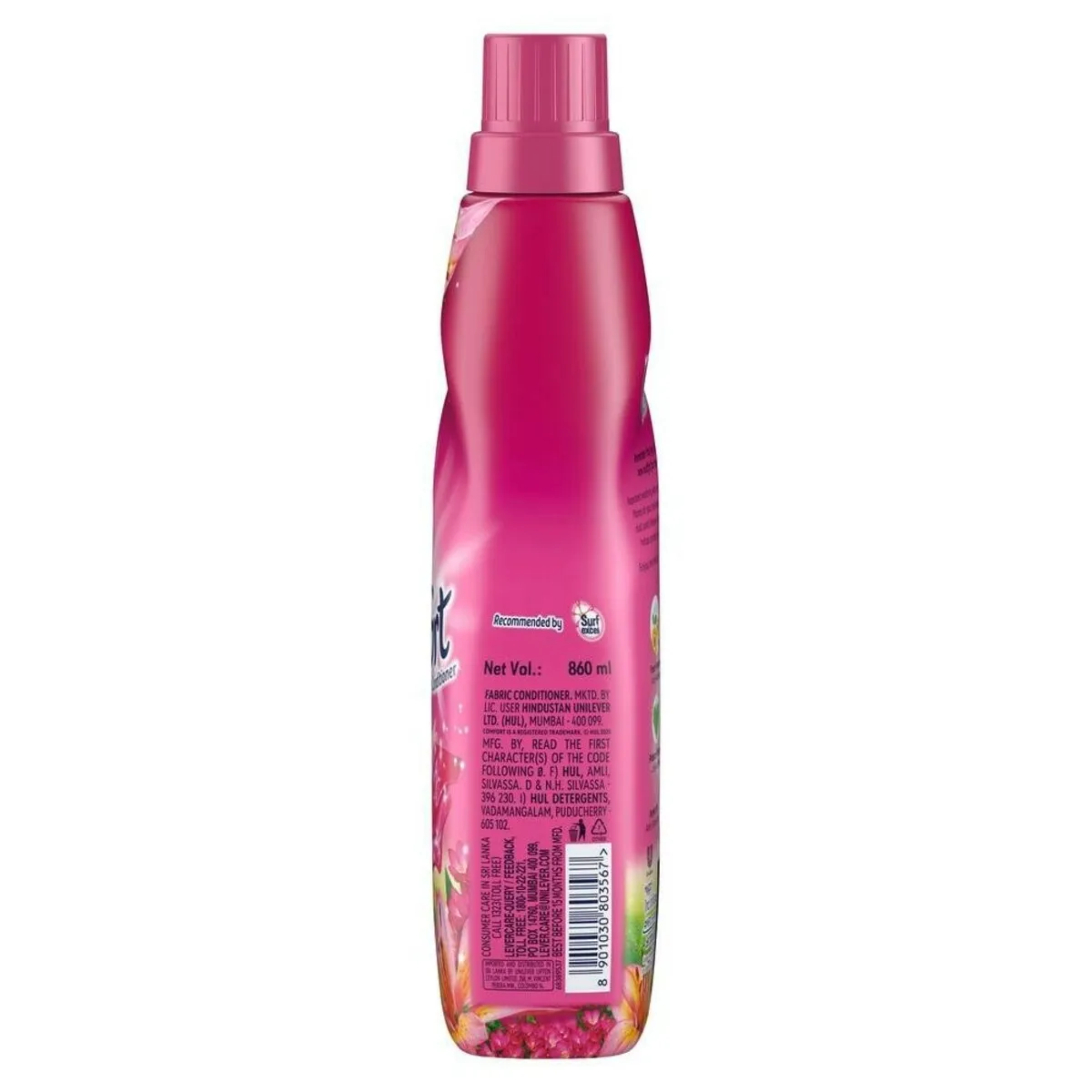 Comfort Lily Fresh Pink Fabric Conditioner 2