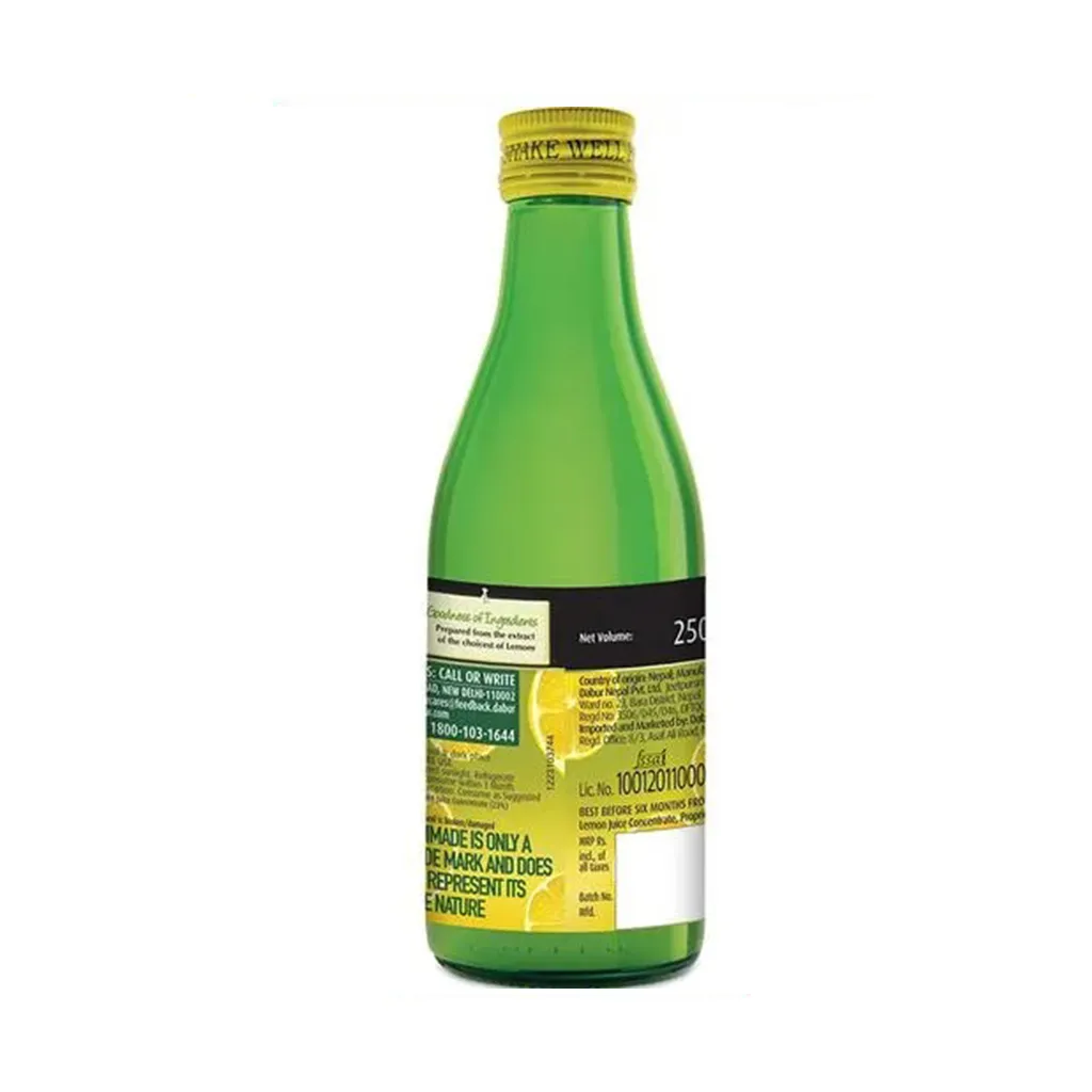 Dabur Hommade Lemoneez - Goodness Of 33 Lemons 1