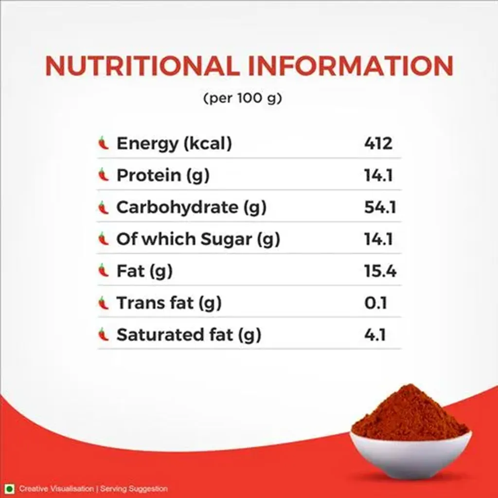 Aashirvaad Chilly Powder - 200g 3