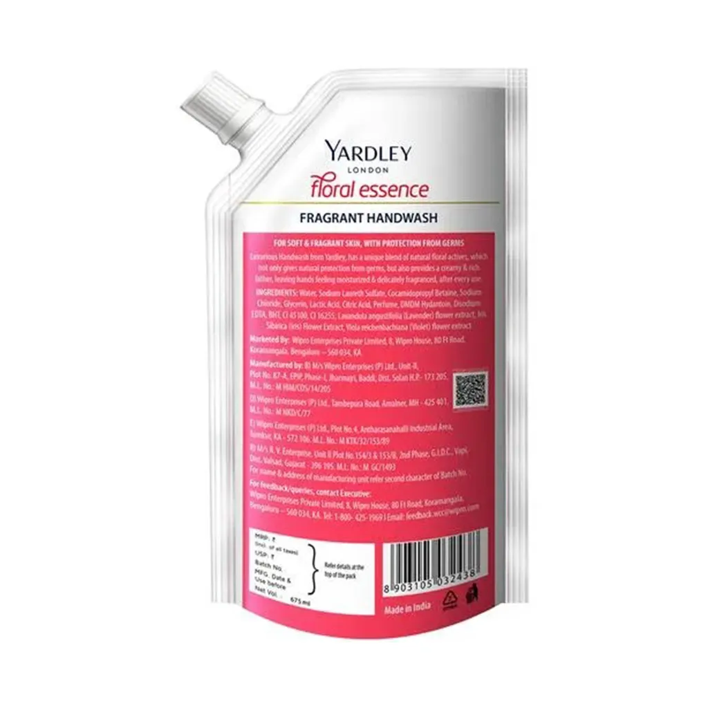 Yardley Floral Essence Handwash 1