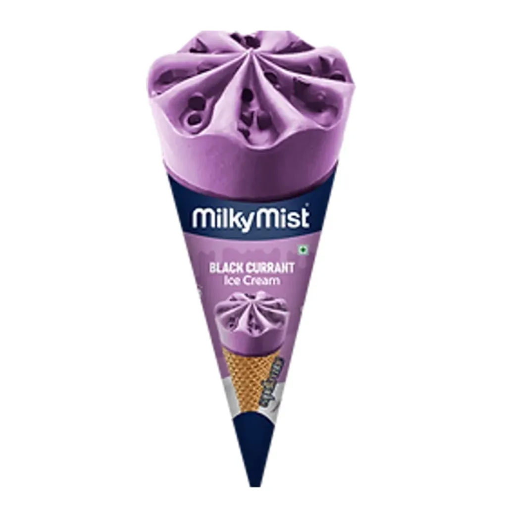 Milky Mist Blackcurrant Ice Cream