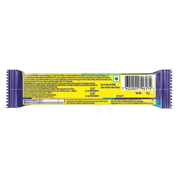 Cadbury 5 Star Oreo Chocolate Bar 1