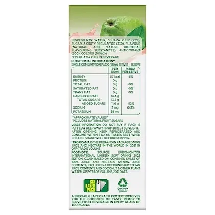 Tropicana Delight Guava Juice 1