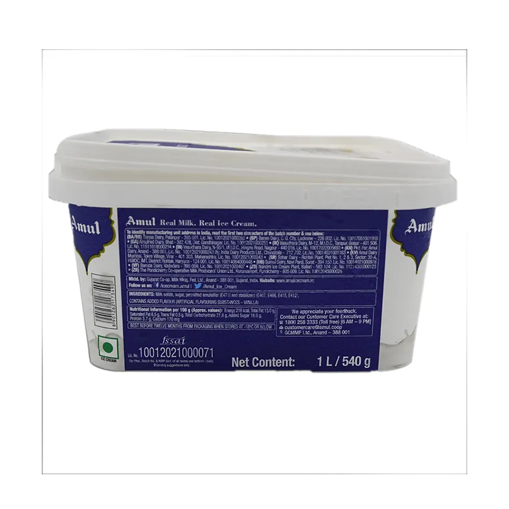 Amul Vanilla Magic Ice Cream 1