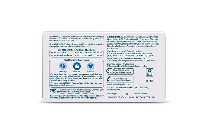 Johnson & Johnson Baby Soap 1