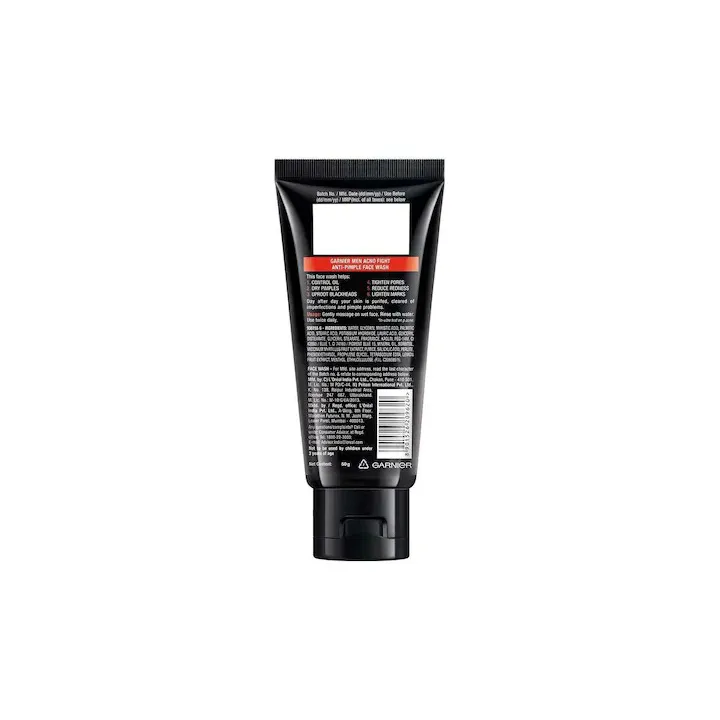 Garnier Men Acno Fight Anti-Pimple Face Wash 1