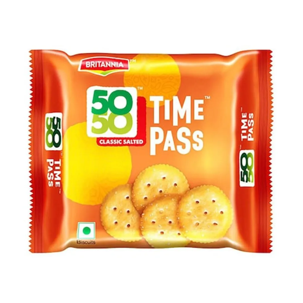 Britannia 50-50 Time Pass Biscuits