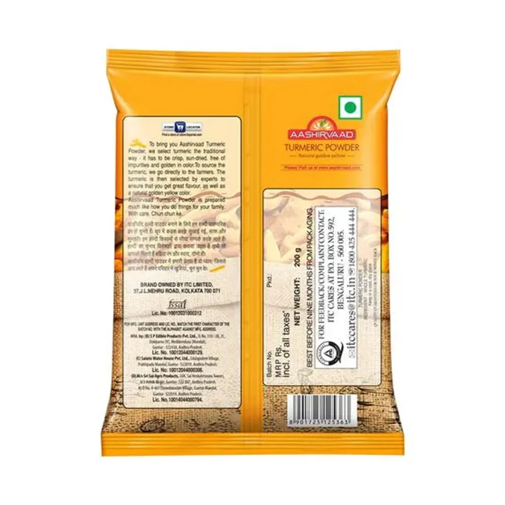 Aashirvaad Turmeric Powder 1