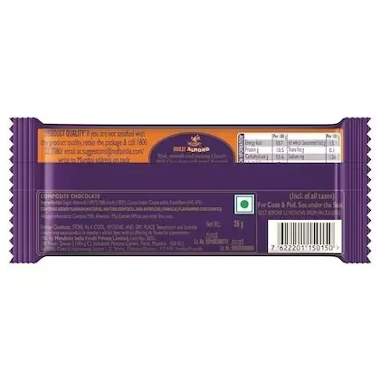 Cadbury Dairy Milk Roast Almond Chocolate Bar 2