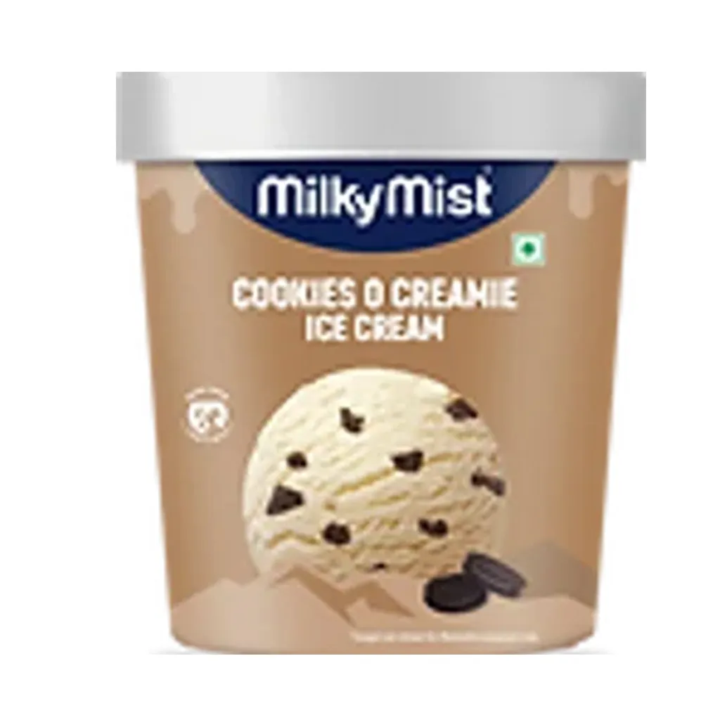 Milky Mist Cookies & Cream Ice Cream Tub