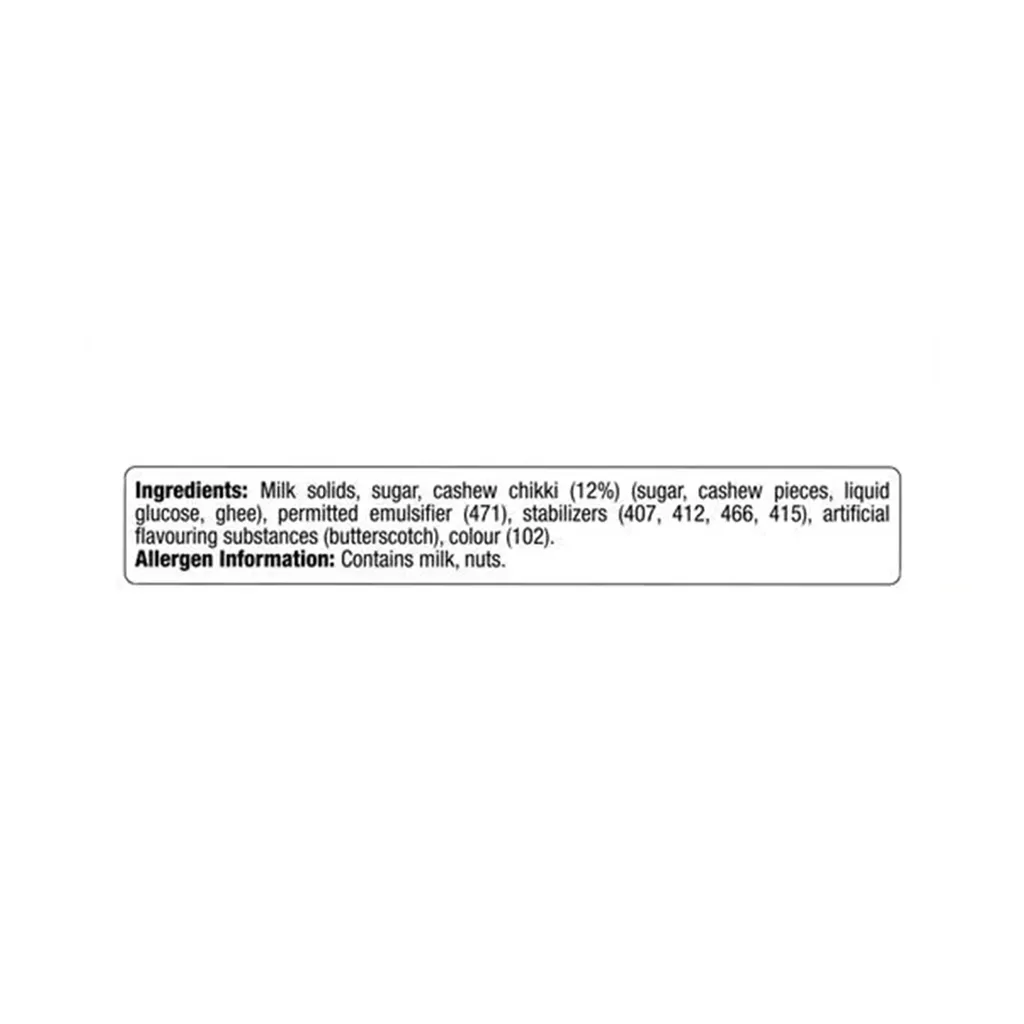 Amul Butterscotch Bliss Ice Cream Tub 2