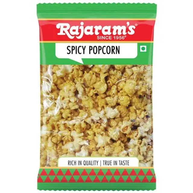 Rajaram's Spicy Pop Corn Snacks