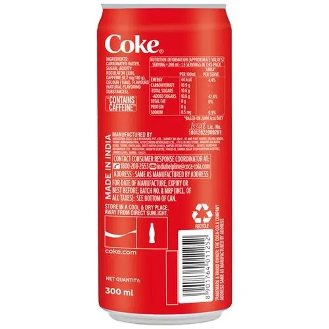 Coca-Cola Soft Drink Can 1