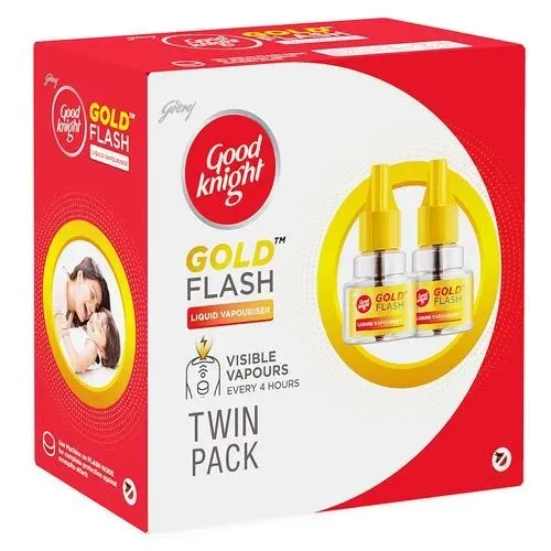 Good Knight Gold Flash Liquid Vapouriser - Twin Pack 2