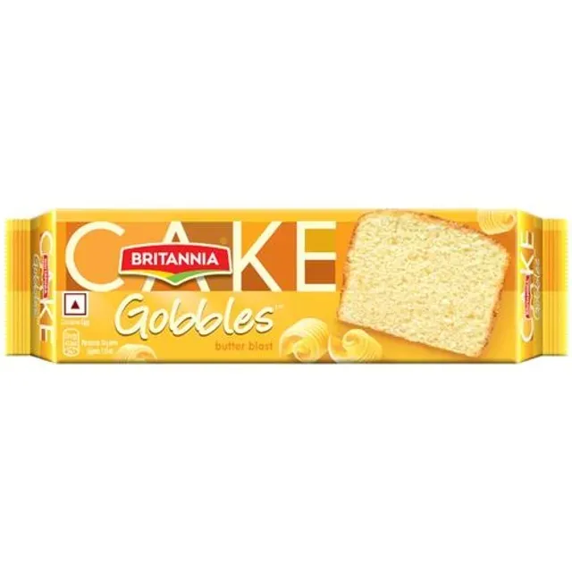 Britannia Gobbles Butter Blast Bar Cake