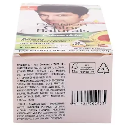 Garnier Color Naturals Men Shade 1 Natural Black 5