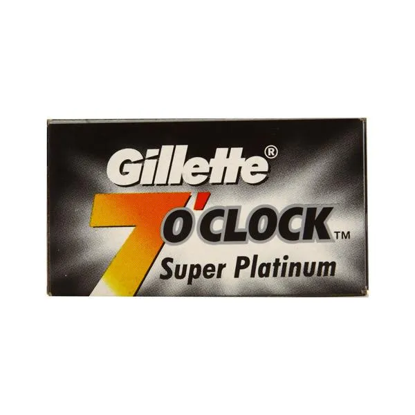 Gillette 7 O'Clock Super Platinum - 100 Blades