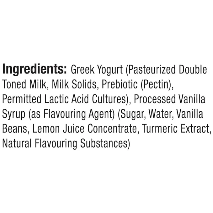 Epigamia Vanilla Bean Yogurt 4