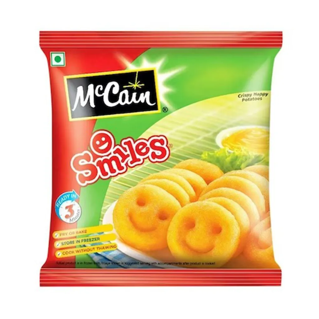 McCains Smiles Crispy Happy Potatoes