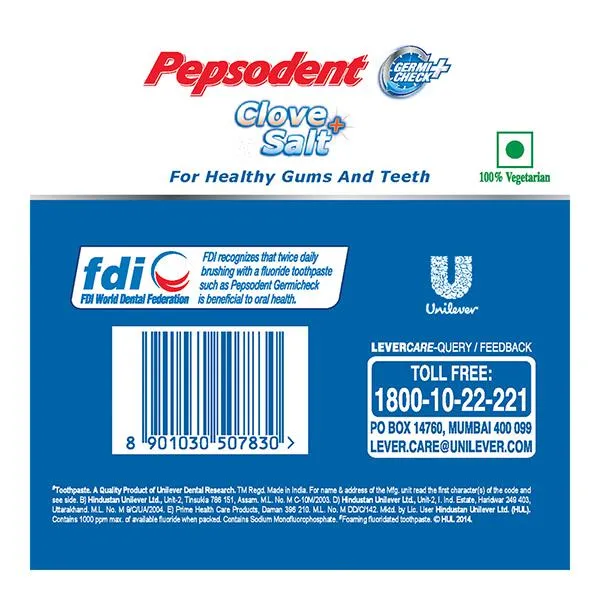 Pepsodent Lavang and Salt Toothpaste 3